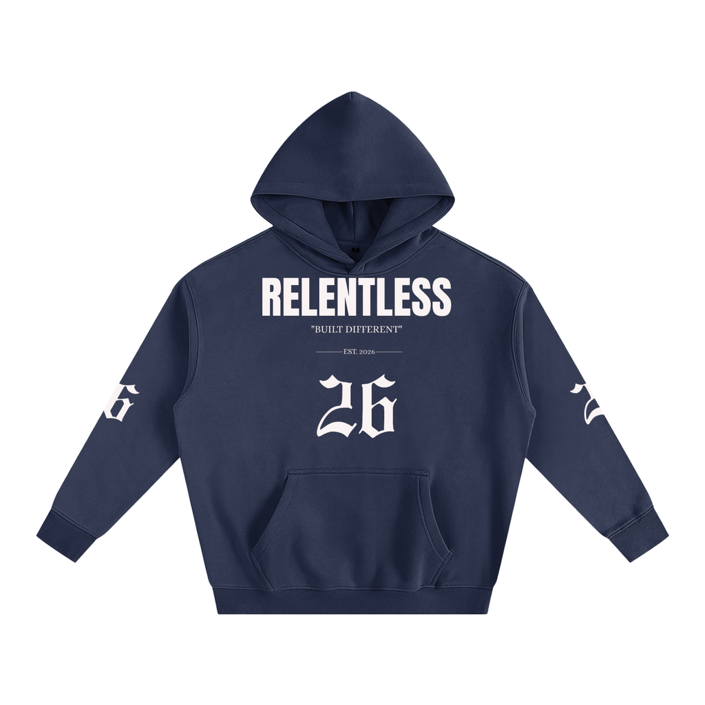 RELENTLESS 26 COTTON HOODIE (DARK)