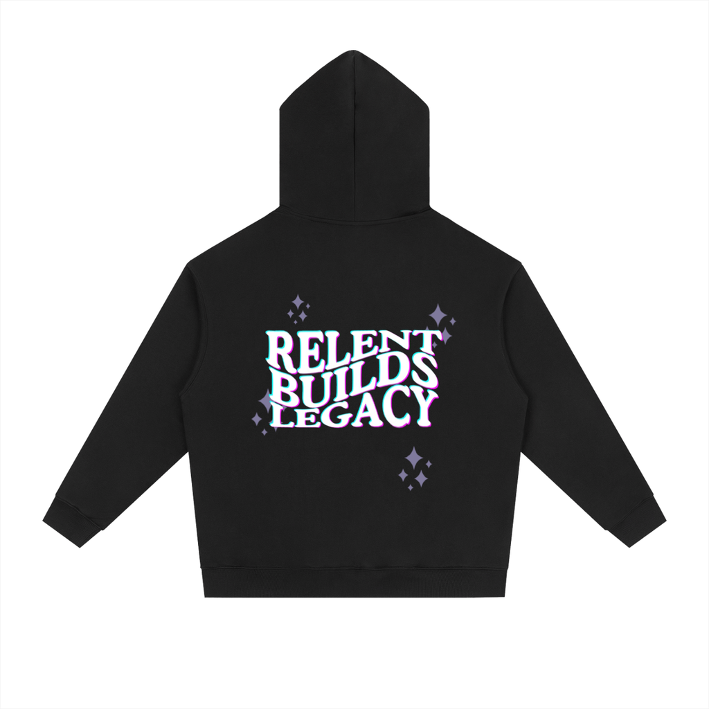 RELENT BUILDS LEGACY COTTON HOODIE (DARK)