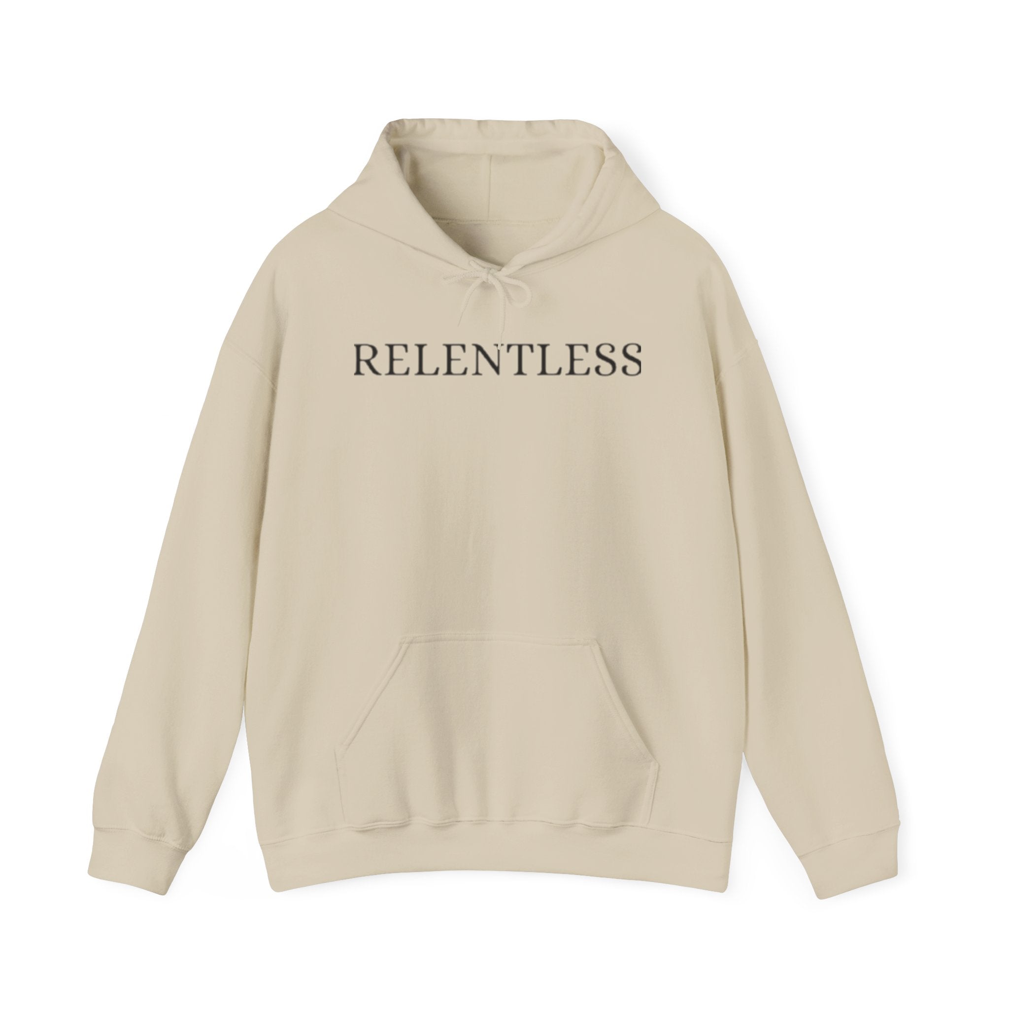 RELENTLESS MINIMAL COTTON HOODIE