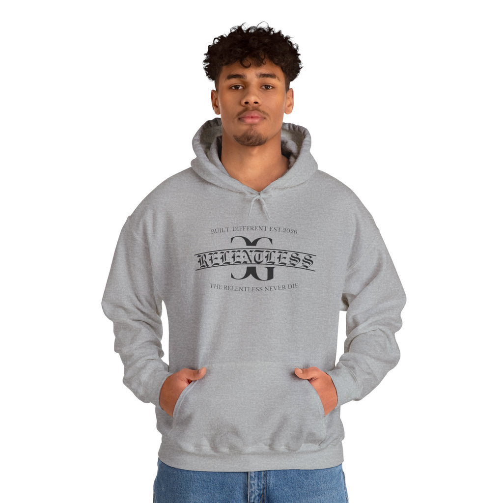 CRUCIFIX COTTON HOODIE
