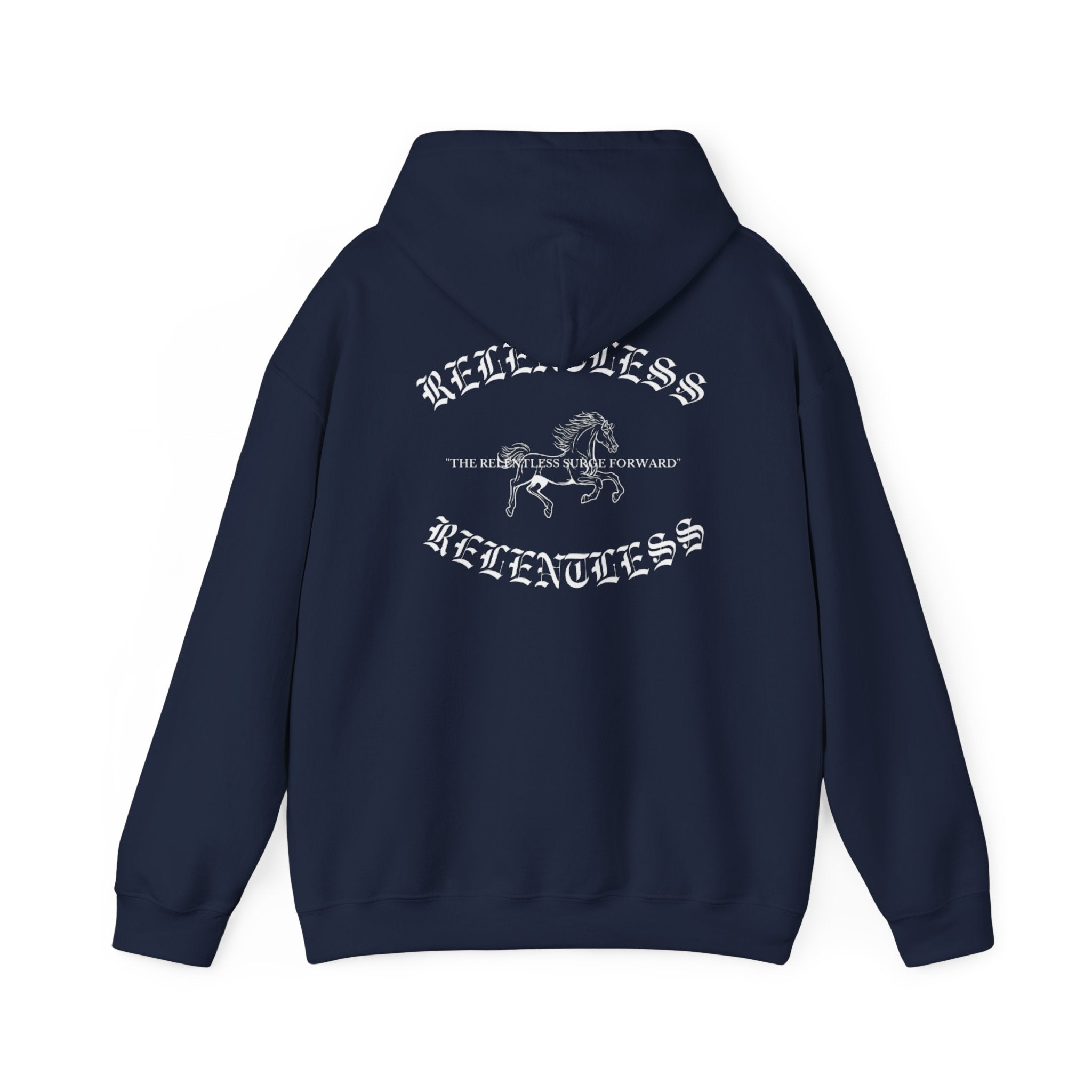 RELENTLESS NEVER DIE COTTON HOODIE (DARK)