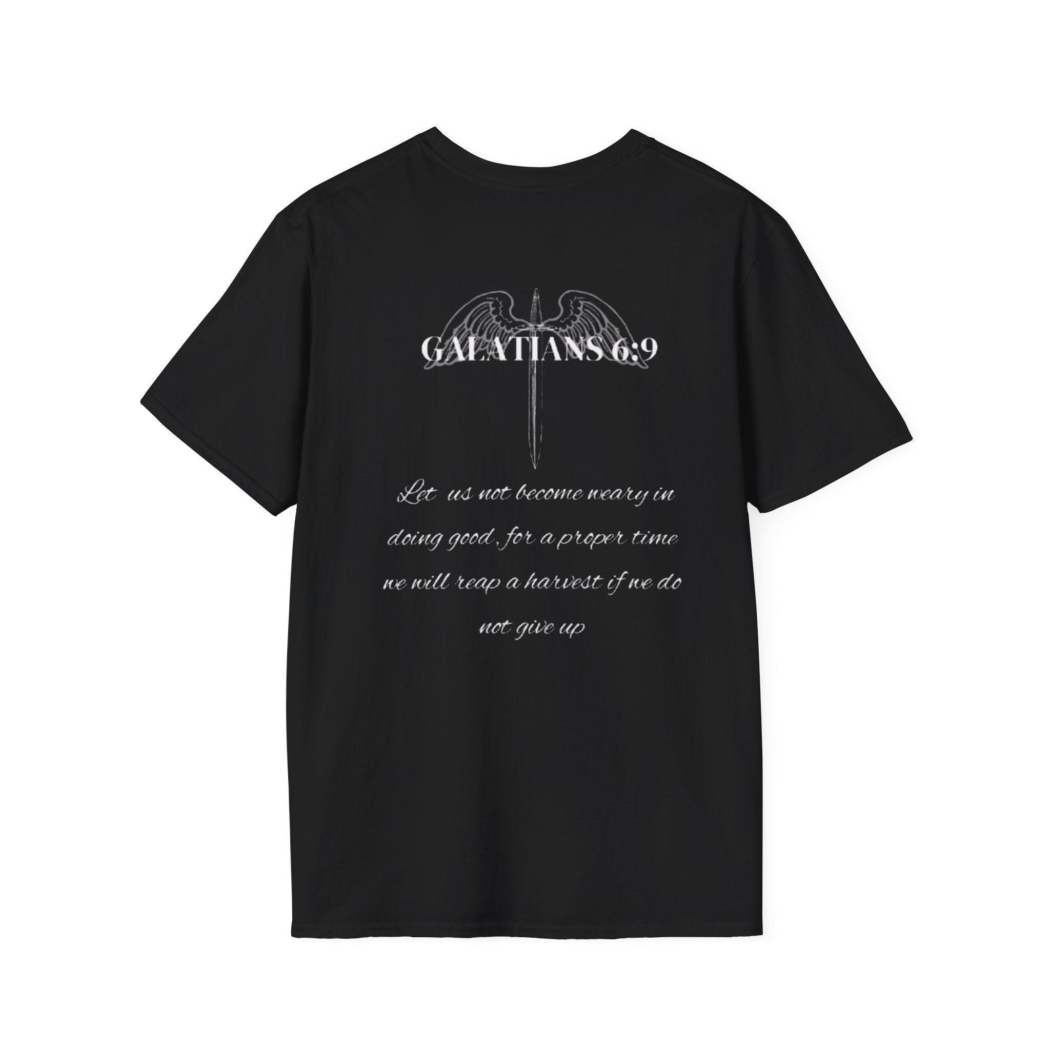 GALATIANS 6:9 RELENTLESS COTTON T-SHIRT