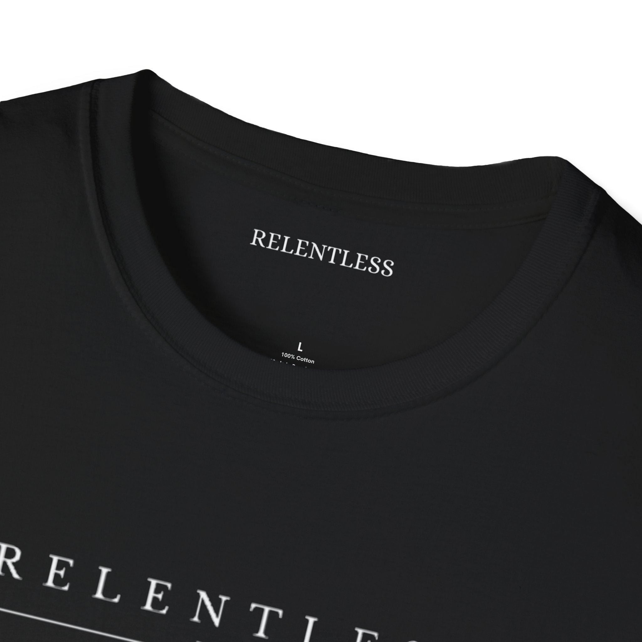 RELENTLESS IN RIGHTEOUSNESS COTTON T-SHIRT (DARK)
