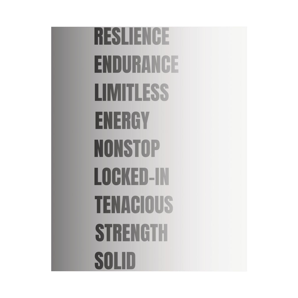 ACROSTIC RELENTLESS POSTER