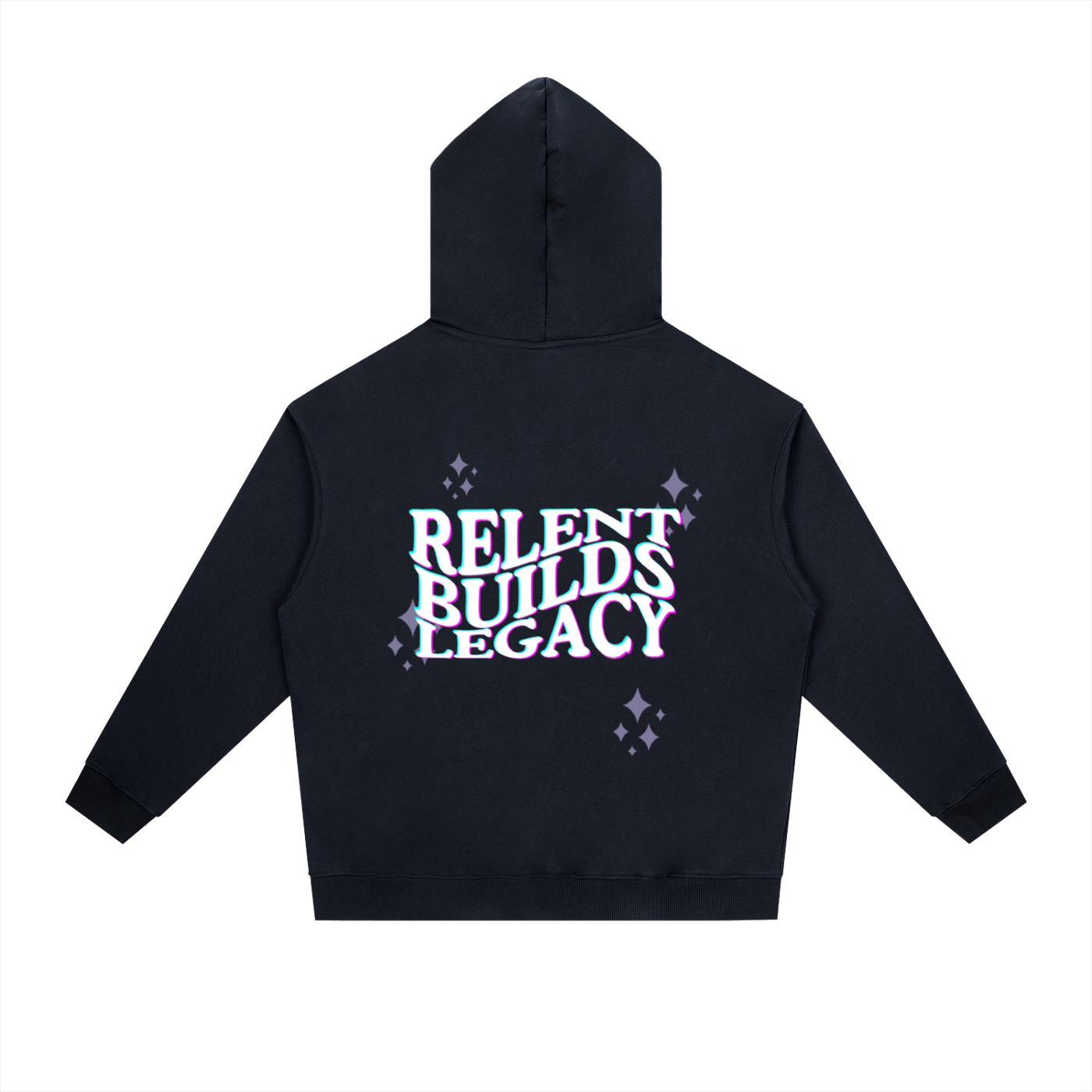 RELENT BUILDS LEGACY COTTON HOODIE (DARK)