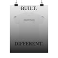 BUILT. DIFFERENT. POSTER