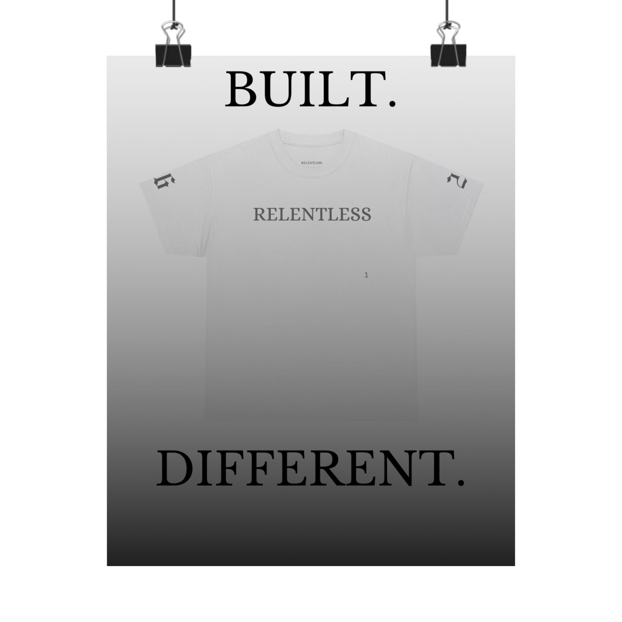 BUILT. DIFFERENT. POSTER