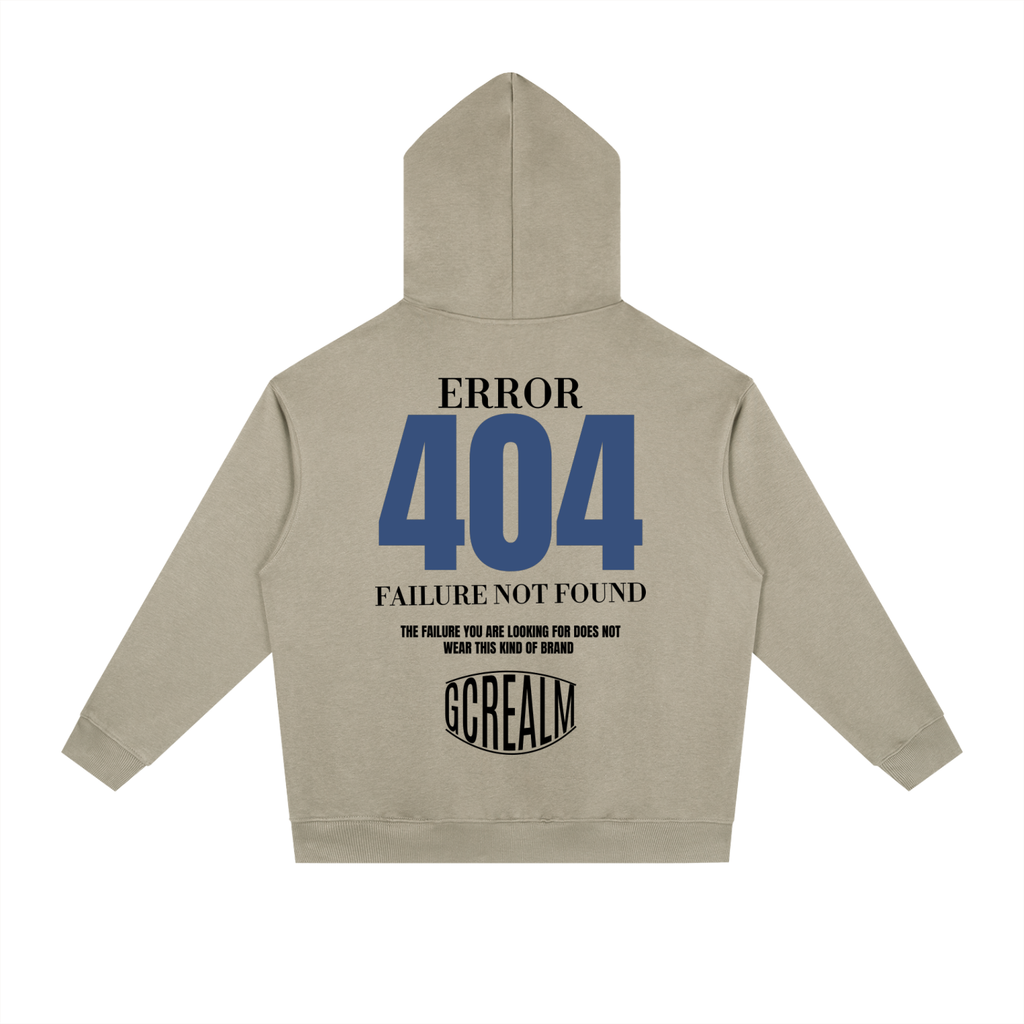 ERROR 404 COTTON HOODIE