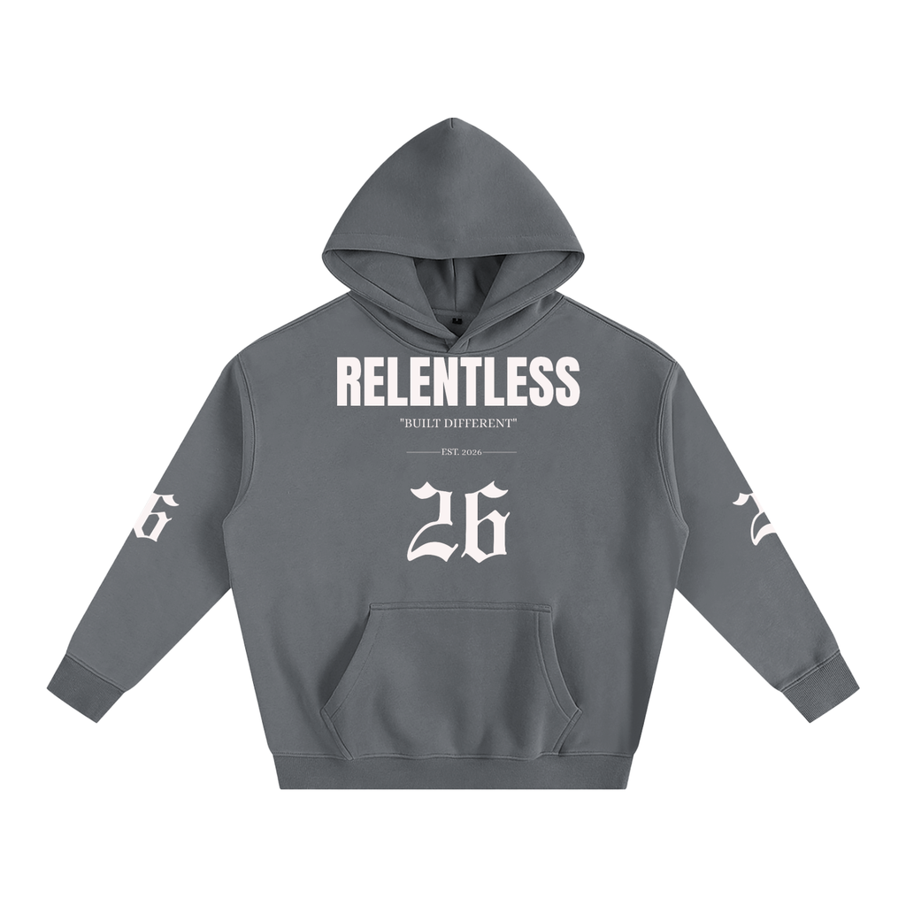 RELENTLESS 26 COTTON HOODIE (DARK)