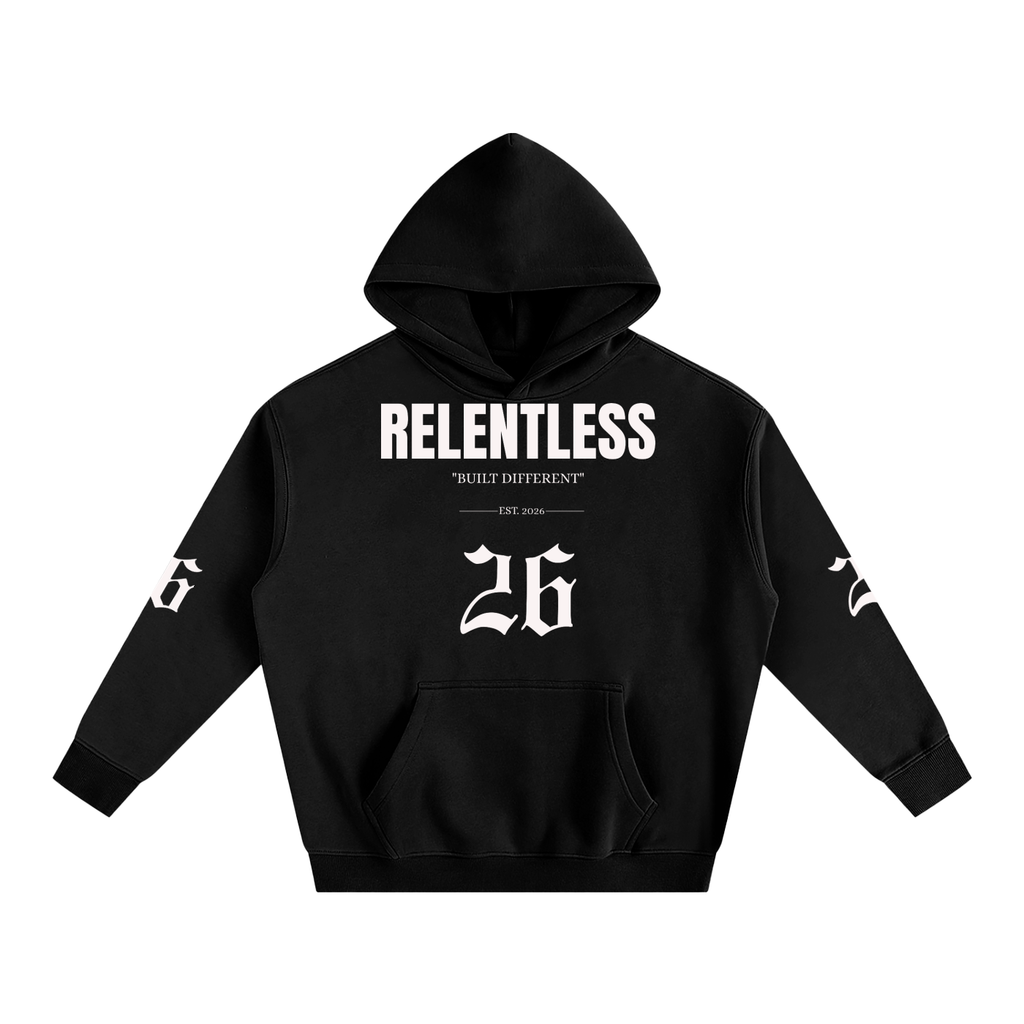 RELENTLESS 26 COTTON HOODIE (DARK)