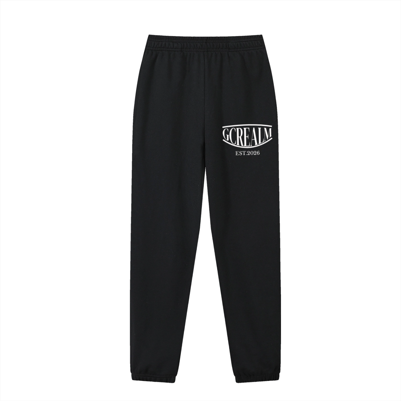 GCREALM COTTON TRACKSUIT BOTTOMS (DARK)