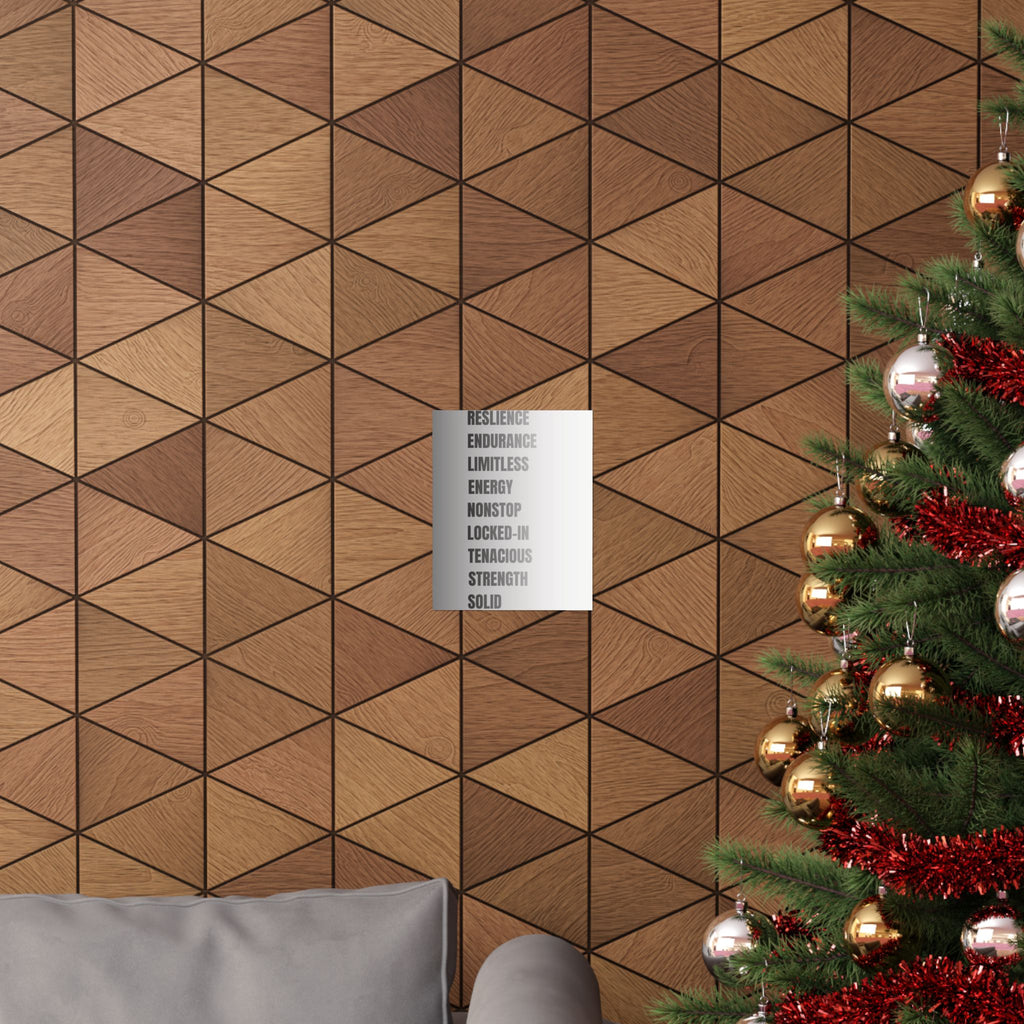 ACROSTIC RELENTLESS POSTER