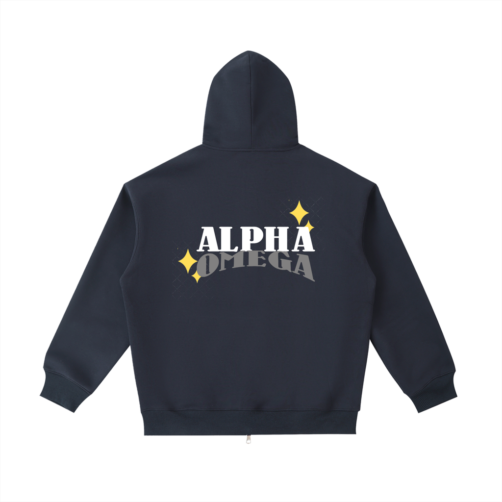 ALPHA OMEGA JACKET TRACKSUIT (NAVY)