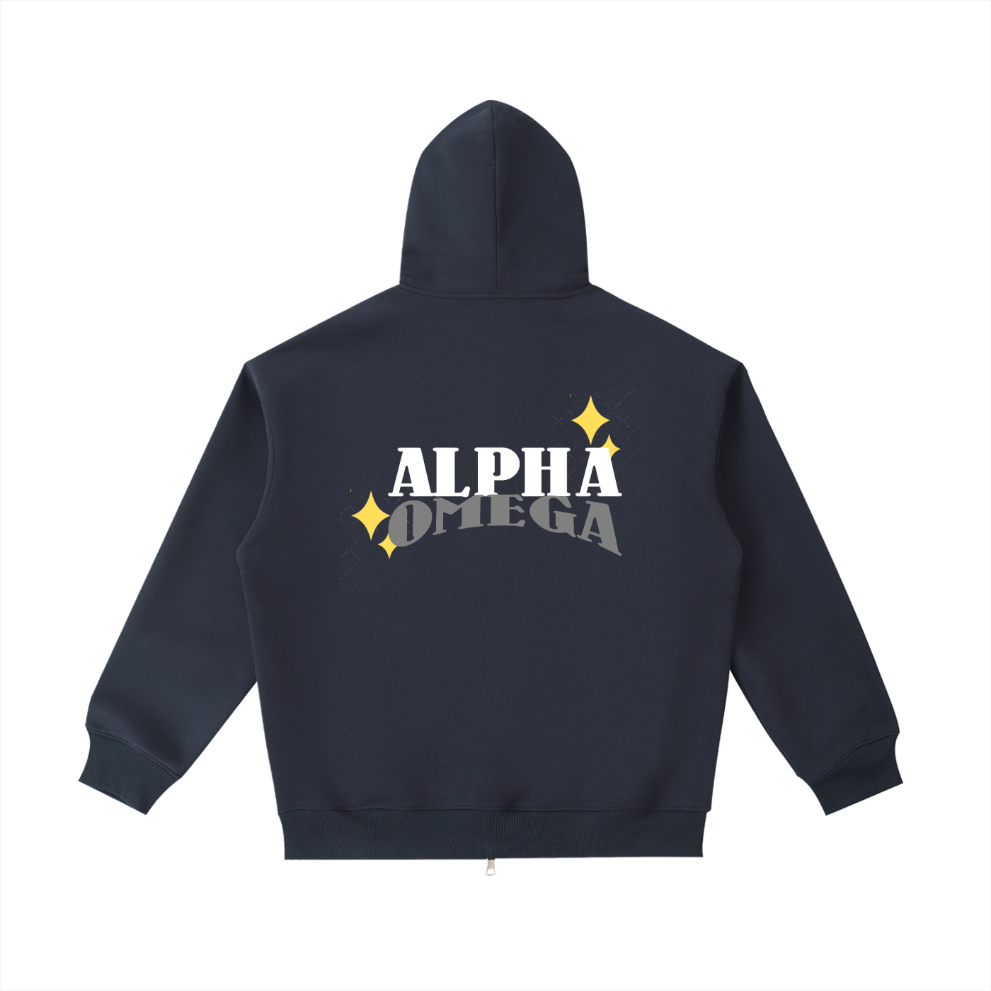 ALPHA OMEGA JACKET TRACKSUIT (NAVY)