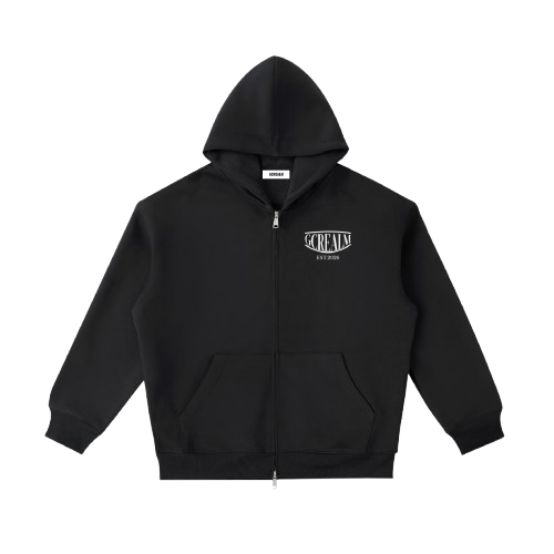 ALPHA OMEGA JACKET TRACKSUIT (BLACK)