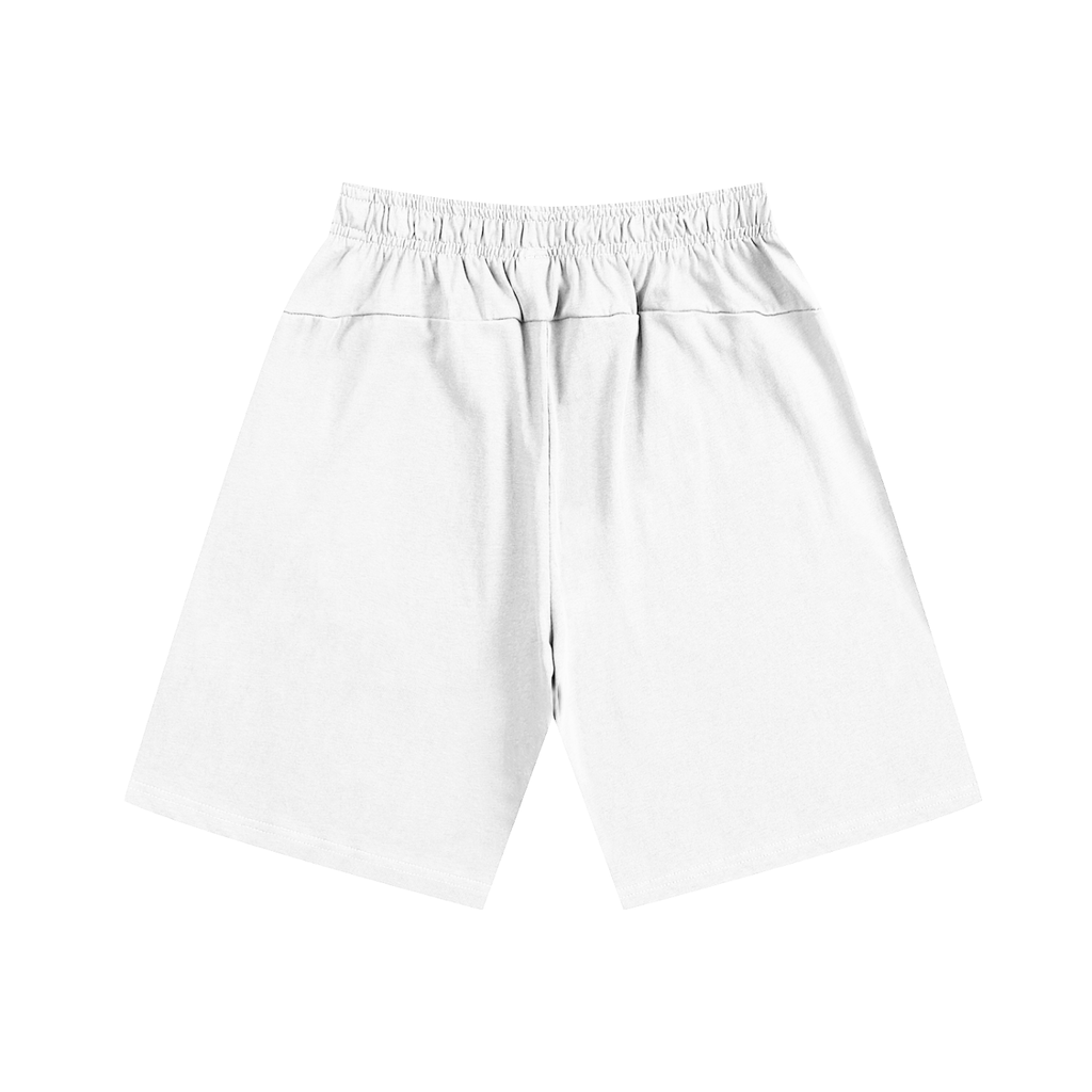GCREALM WHITE COTTON SHORTS