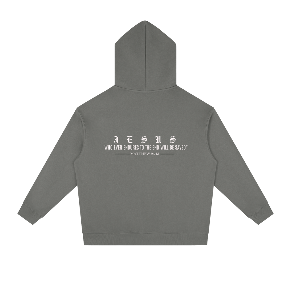 RELENTLESS IN RIGHTEOUSNESS COTTON HOODIE (DARK)
