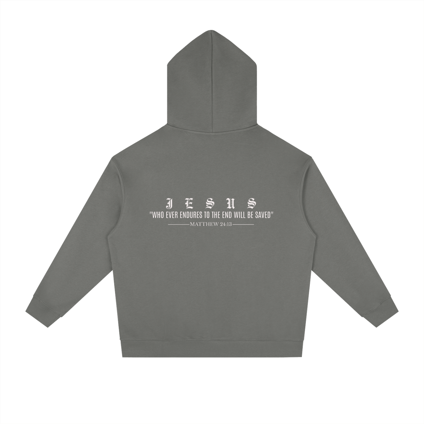 RELENTLESS IN RIGHTEOUSNESS COTTON HOODIE (DARK)