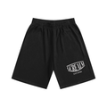 GCREALM BLACK COTTON SHORTS