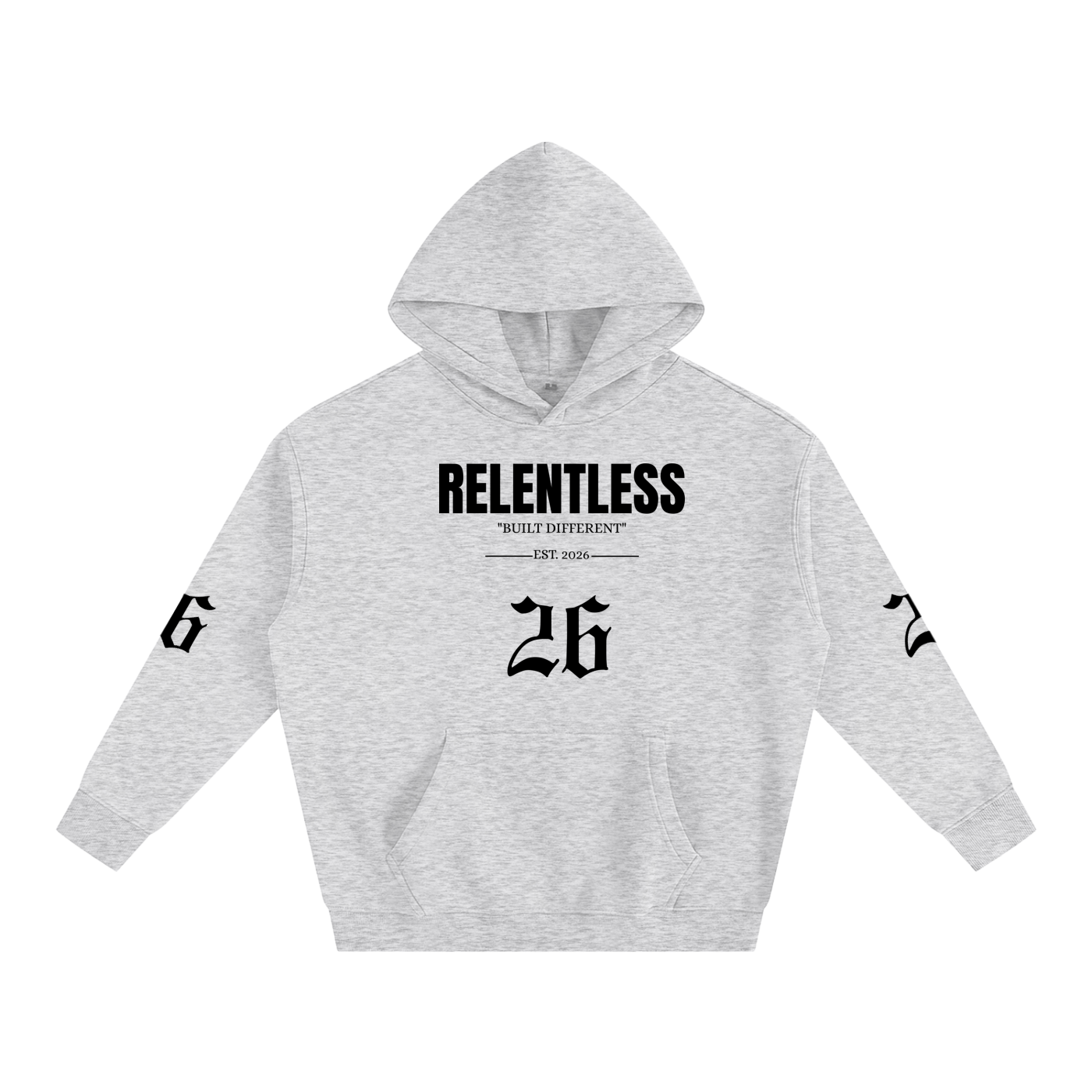 RELENTLESS 26 COTTON HOODIE
