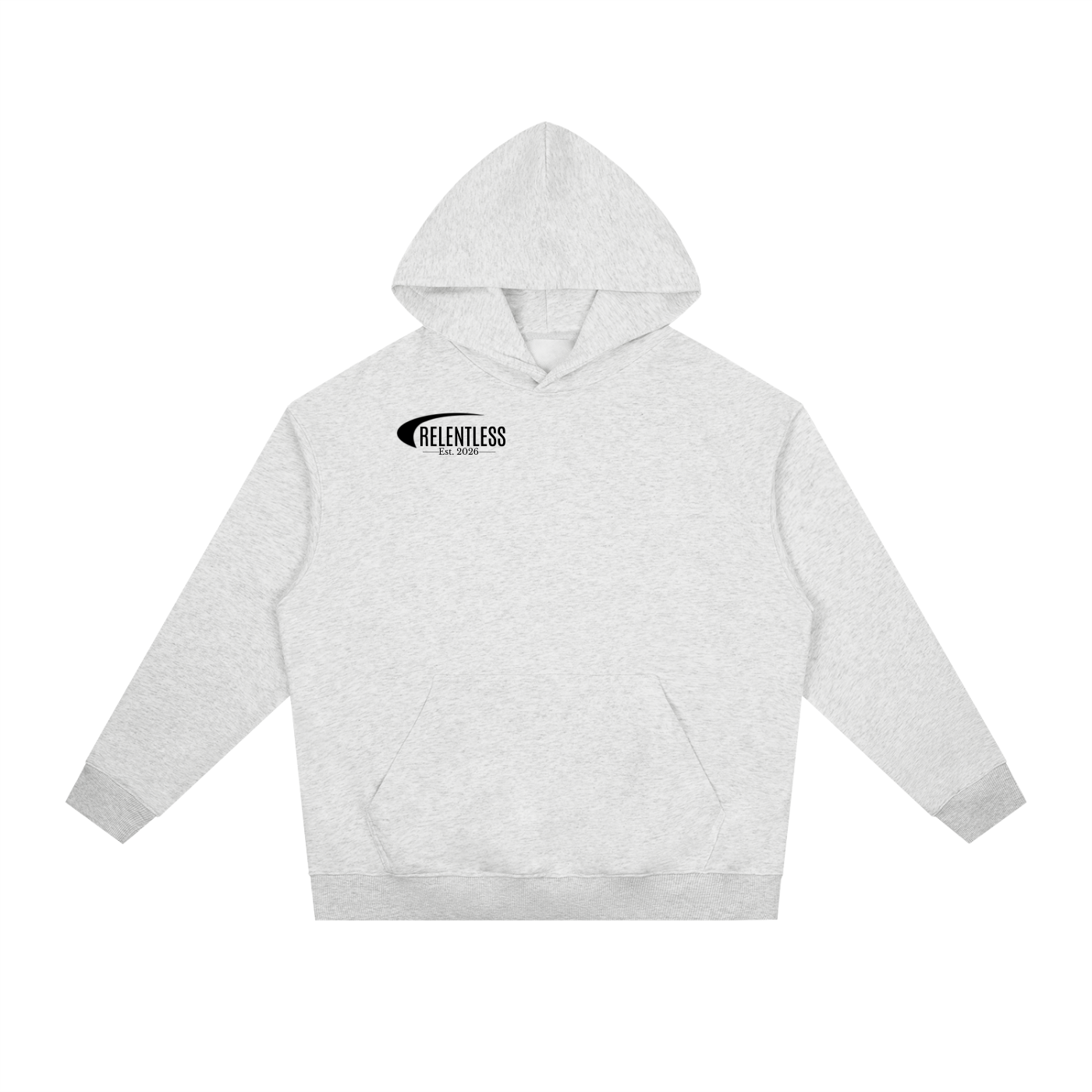 "ONE MORE ROUND" COTTON HOODIE