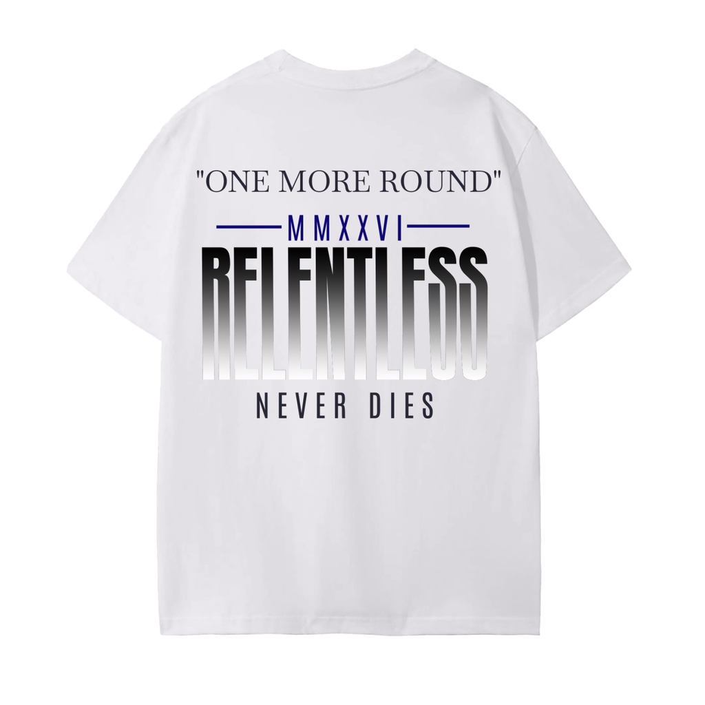 "ONE MORE ROUND" COTTON T-SHIRT