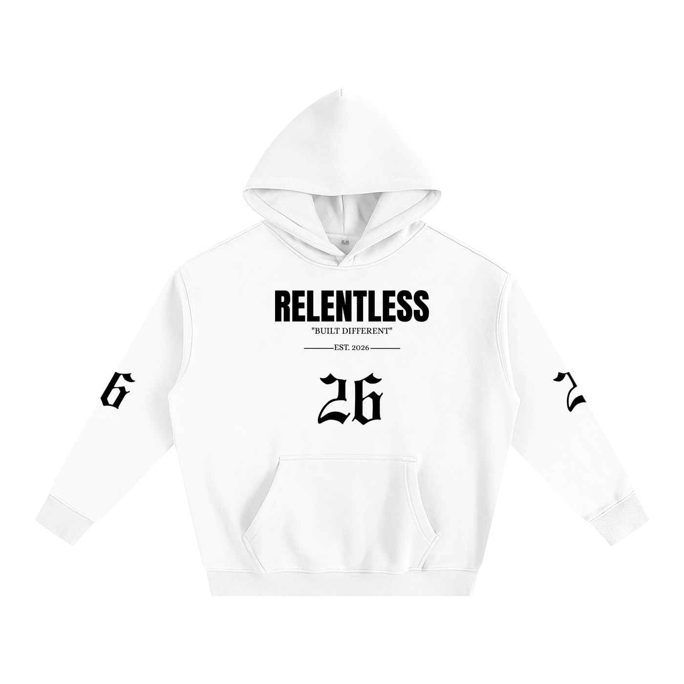 RELENTLESS 26 COTTON HOODIE