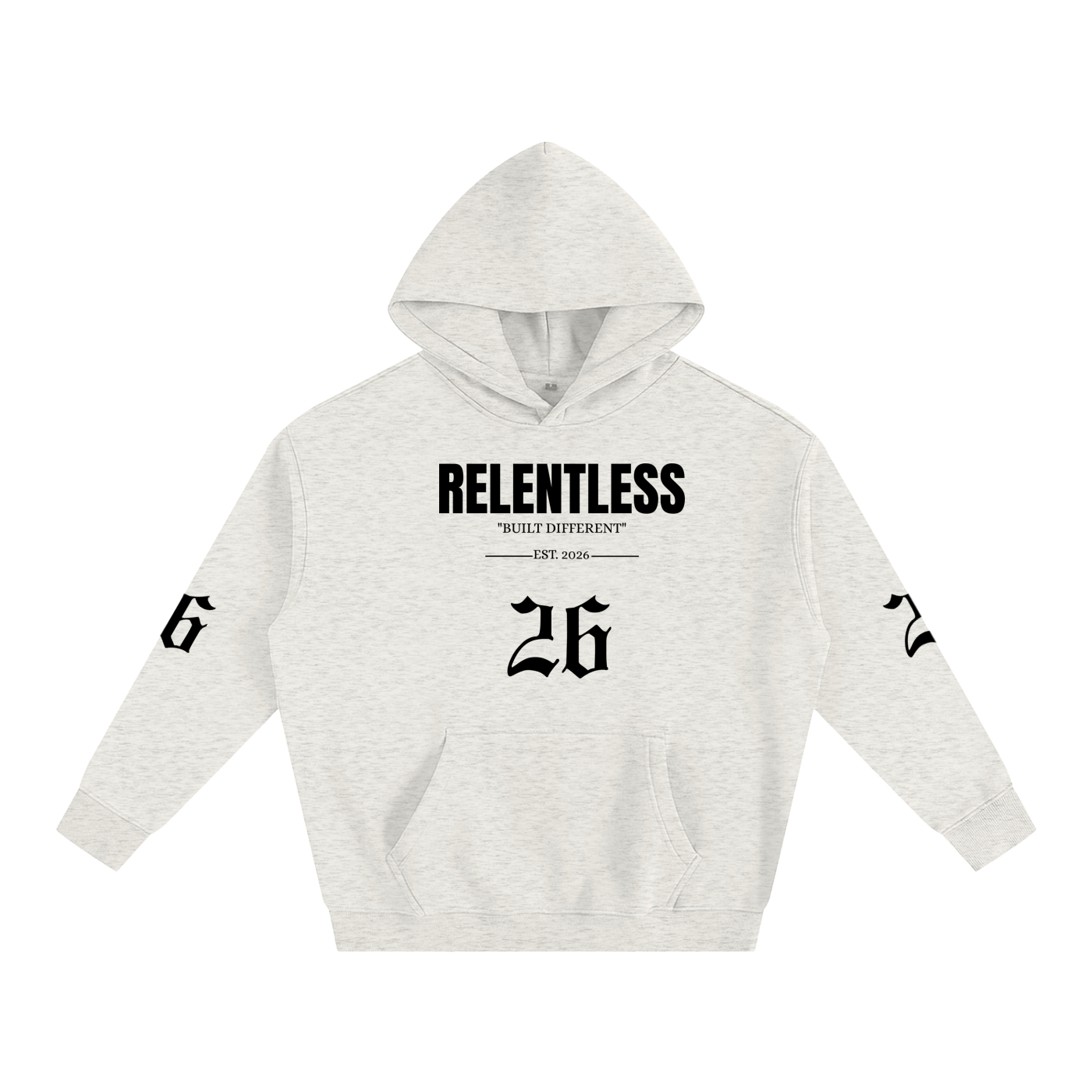 RELENTLESS 26 COTTON HOODIE